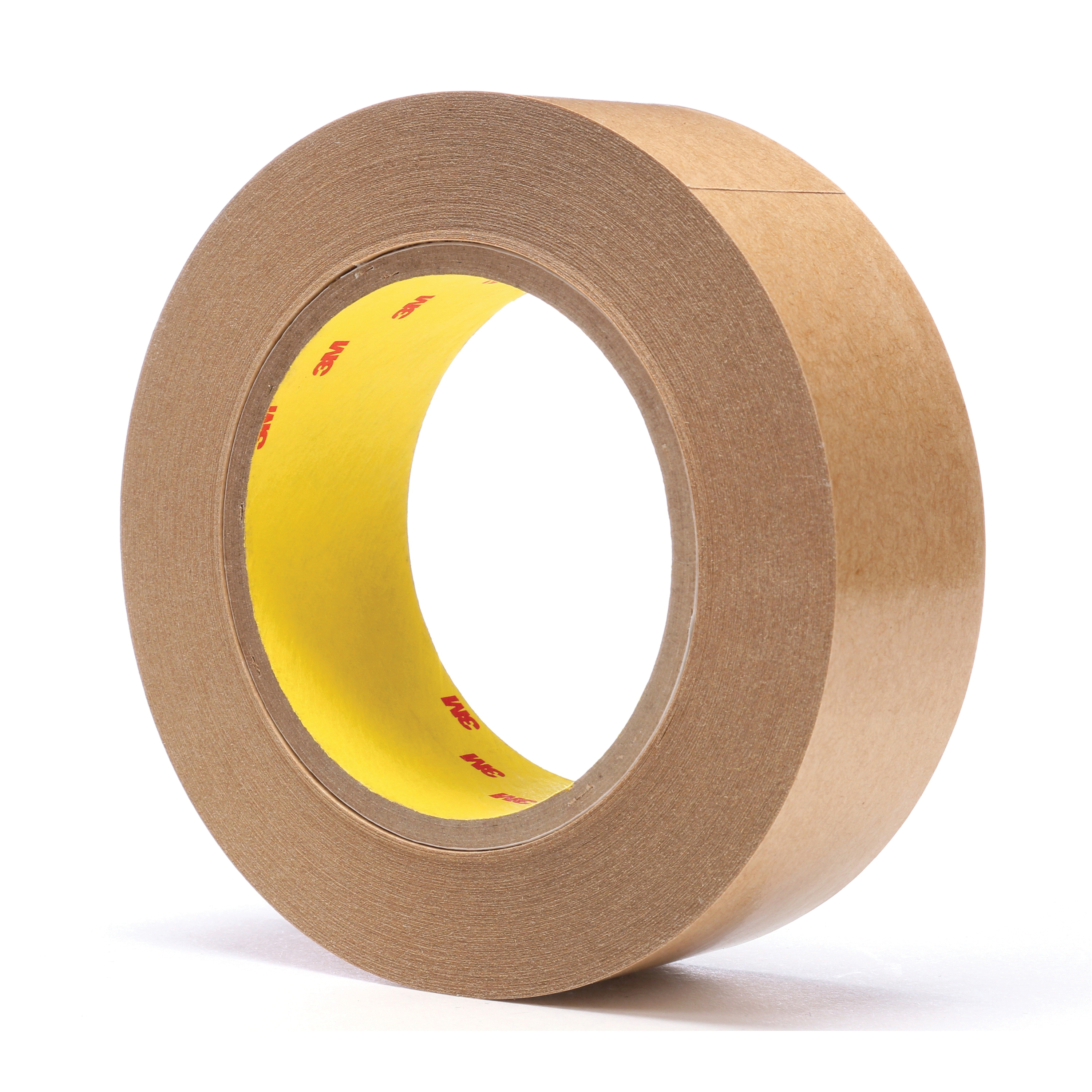 3M™ 021200-03338 Fibered General Purpose Adhesive Transfer Tape, 60 yd L x 1-1/2 in W, 2 mil THK, 2 mil 400 Acrylic Adhesive, Clear
