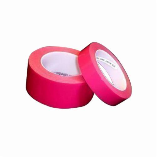 3M™ 021200-11273 Circuit Plating Tape, 72 yd L x 1/2 in W, 3.6 mil THK, Rubber/Silicon Blend Adhesive, Polyester Backing, Red