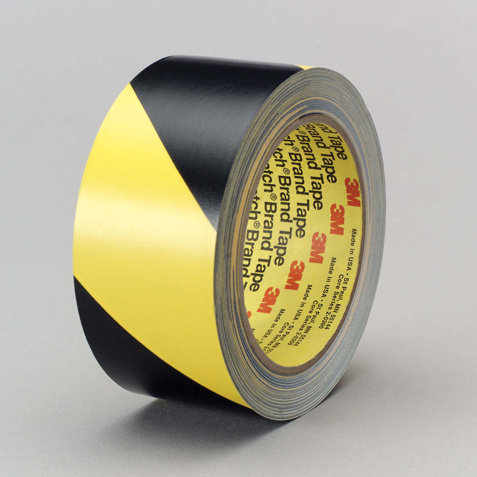 3M™ 021200-42892 5702 Safety Stripe Tape, 36 yd L x 1 in W, Black/Yellow