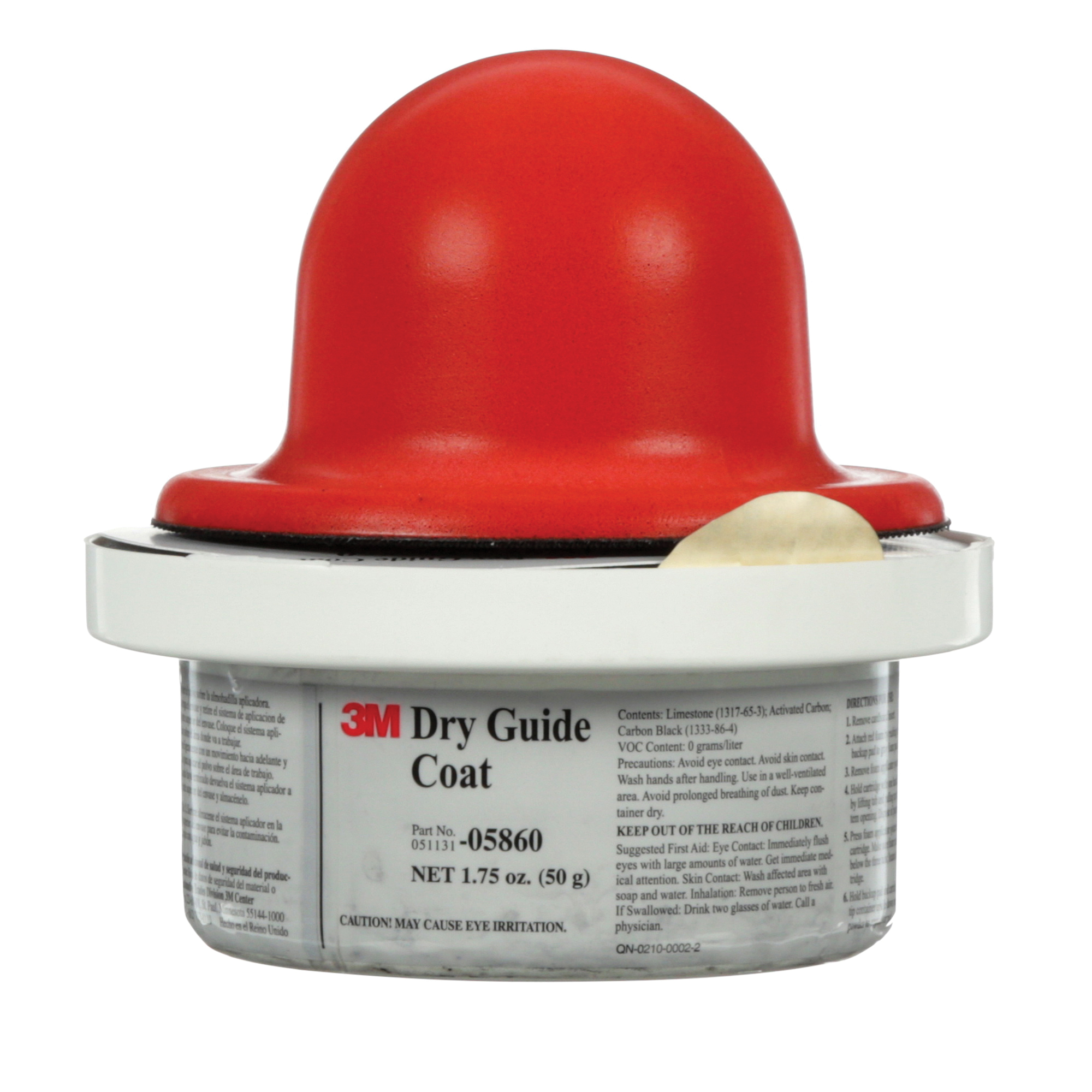 3M™ 051131-05861 Dry Guide Coat Kit, 50 g Container, Powder Form, Dark Gray