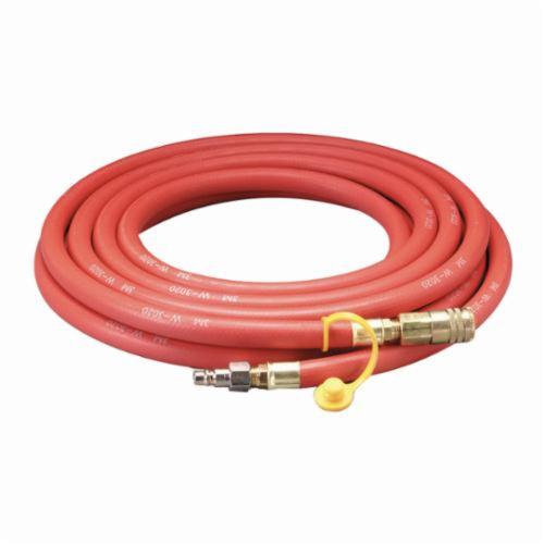 3M™ 051131-07035 W-3020 Coiled Straight Air Respirator Hose, 1/2 in Dia Hose, 100 ft L, For Use With 3M™ Low Pressure Compressed Air Systems