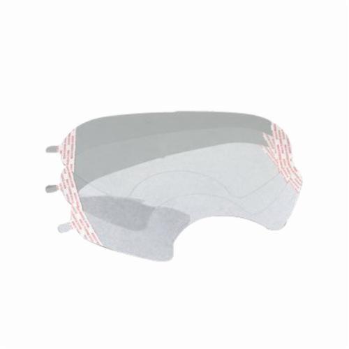 3M™ 051131-07142 Faceshield Cover Lens, For Use With 6000 Series Full Facepiece Respirators, White, Specifications Met: OSHA 29 CFR 1910.132