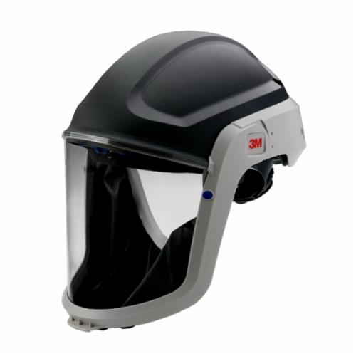 Versaflo™ 051131-17317 Respiratory Hardhat Assembly With Faceshield, For Use With M-300 Series Hardhat, Gray, Class G