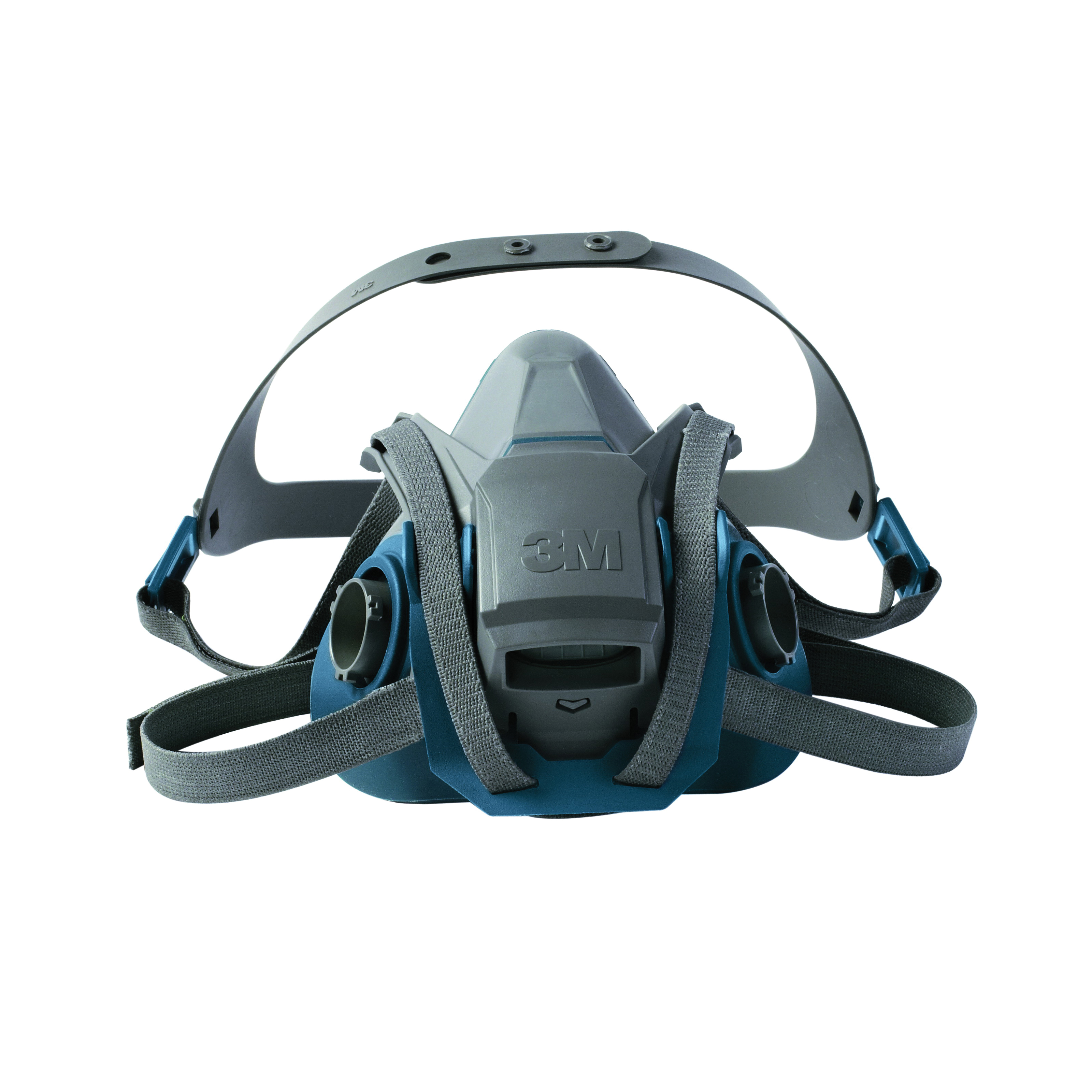 3M™ 051131-49492 6503QL Probed Reusable Half Facepiece Respirator With Cool Flow™ Exhalation Valve, L, 4-Point Quick Latch Suspension, Bayonet Connection, Resists: Gases and Vapors