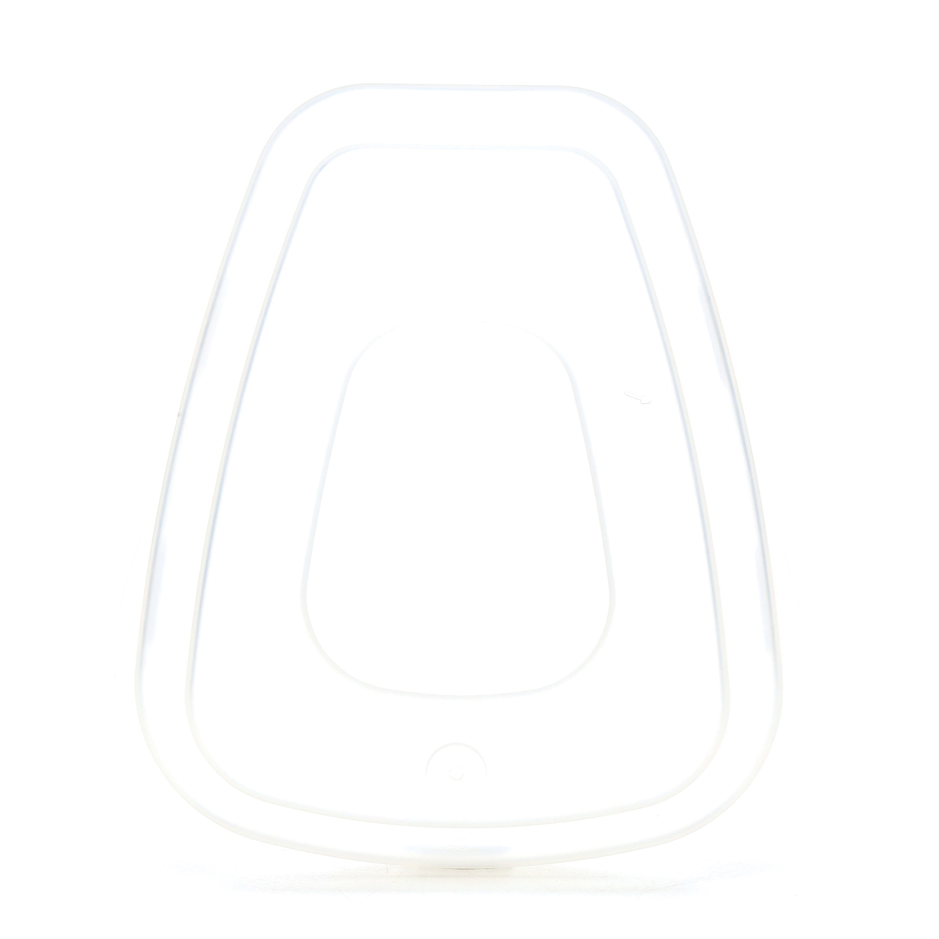 3M™ 051138-17668 Filter Retainer, For Use With 5000 and 6000 Series Respirators, Translucent White