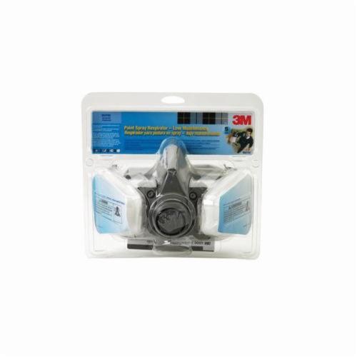 3M™ TEKK Protection™ 051138-54250 Dual Cartridge Paint Project Respirator, S, Resists: Solid and Liquid Aerosols