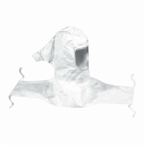 3M™ 051138-76552 H Series Hood Assembly With Collar and Hard Hat, Standard, Tychem®, Specifications Met: ANSI Z89.1-2003 Type I Class E, NIOSH Approved