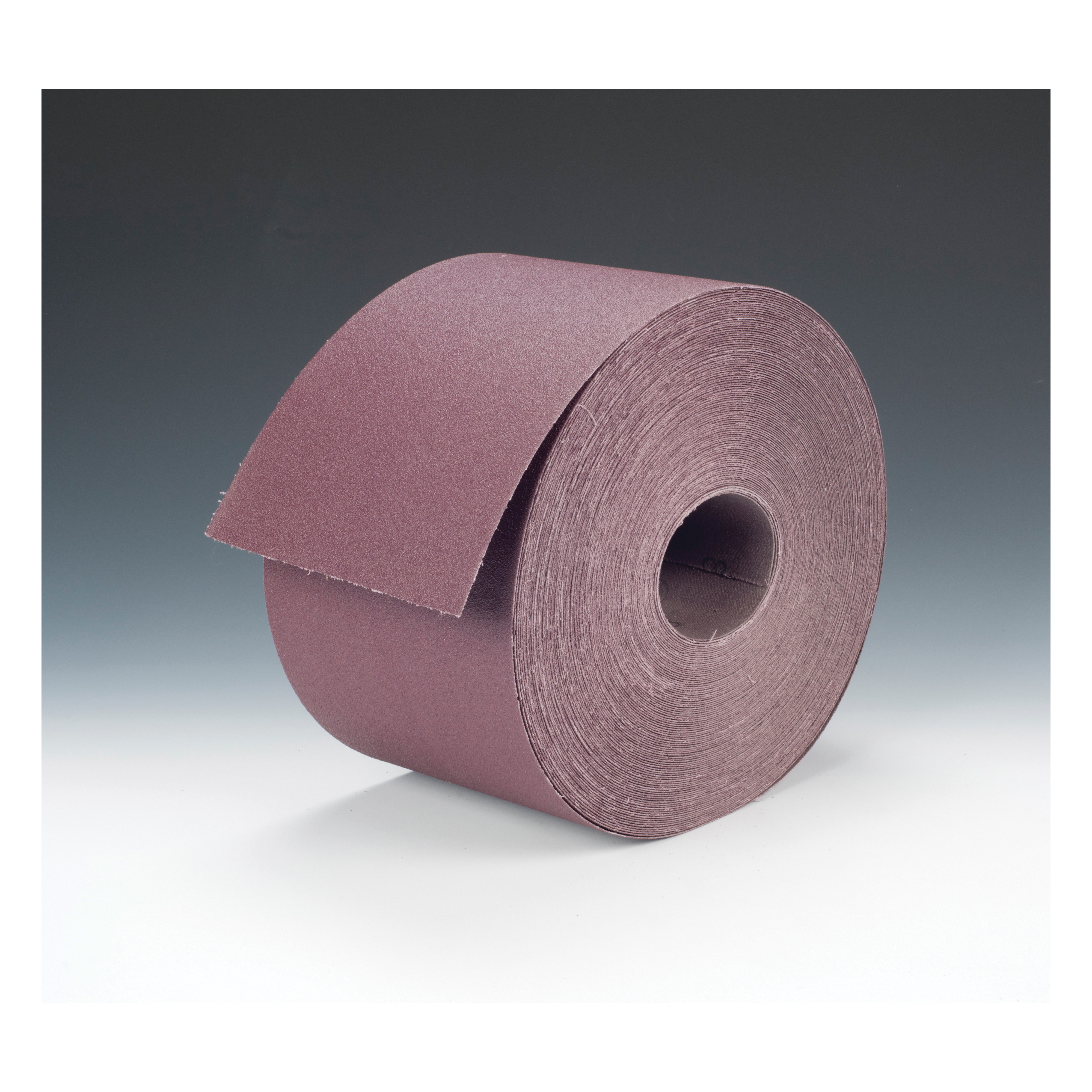 3M™ 051144-15157 Closed Coated Abrasive Roll, 50 yd L x 6 in W, 80 Grit, Medium Grade, Aluminum Oxide Abrasive, Cloth Backing