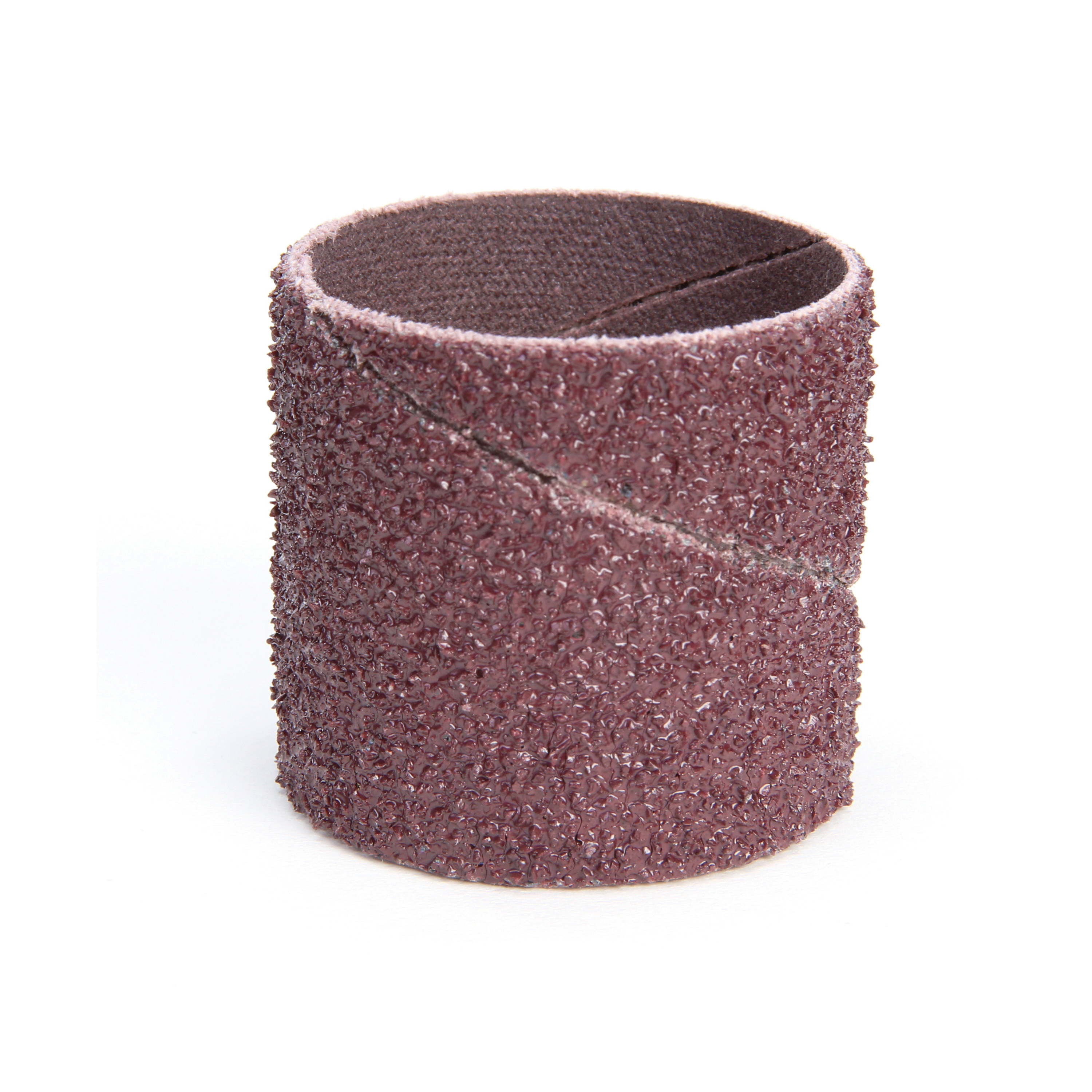 3M™ Evenrun™ 051144-40200 341D Coated Spiral Band, 1-1/2 in Dia x 1-1/2 in L Band, 36 Grit, Very Coarse Grade, Aluminum Oxide Abrasive