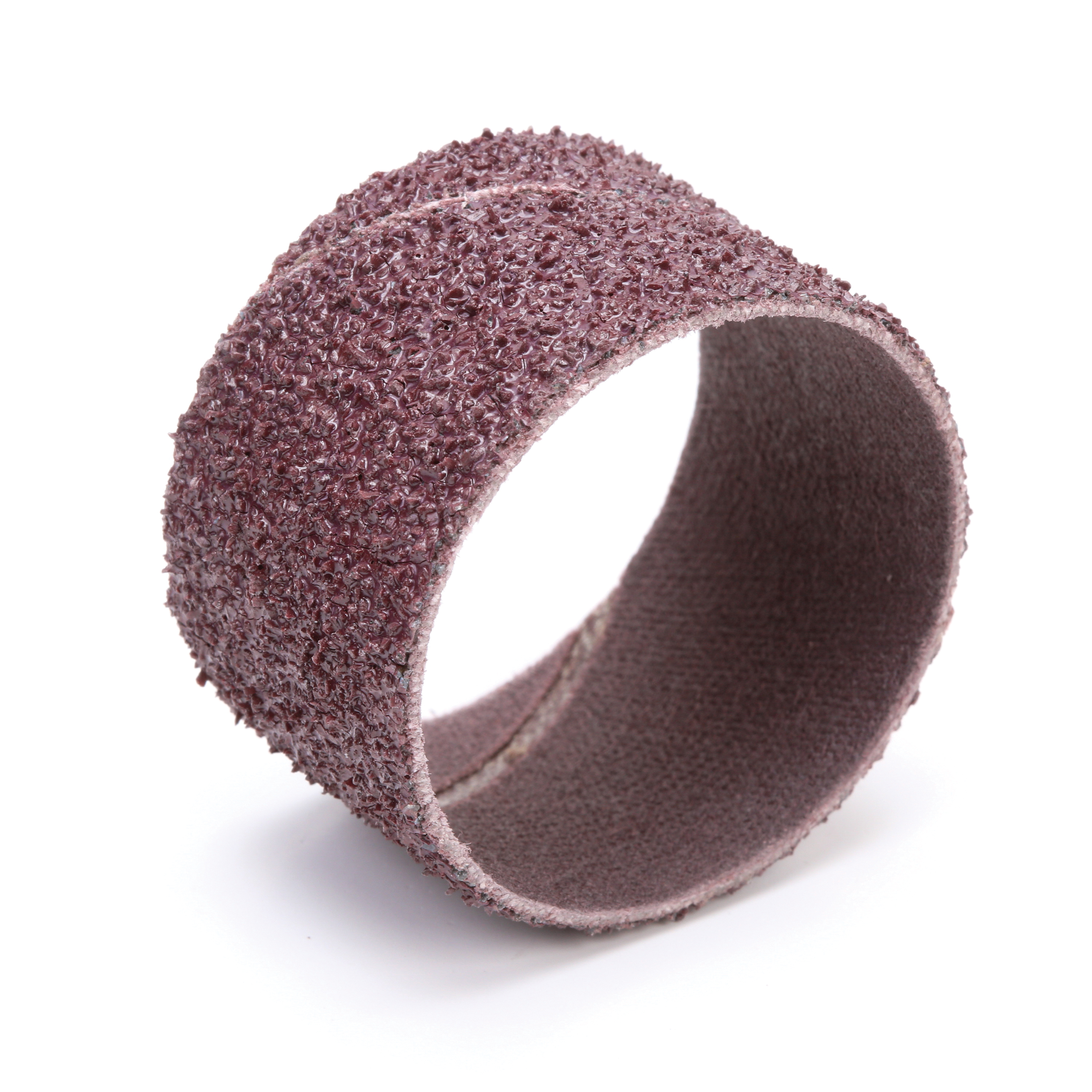 3M™ Evenrun™ 051144-40203 341D Surface Conditioning Coated Abrasive Band, 1-1/2 in Dia x 1 in L Band, 36 Grit, Very Coarse Grade, Aluminum Oxide Abrasive
