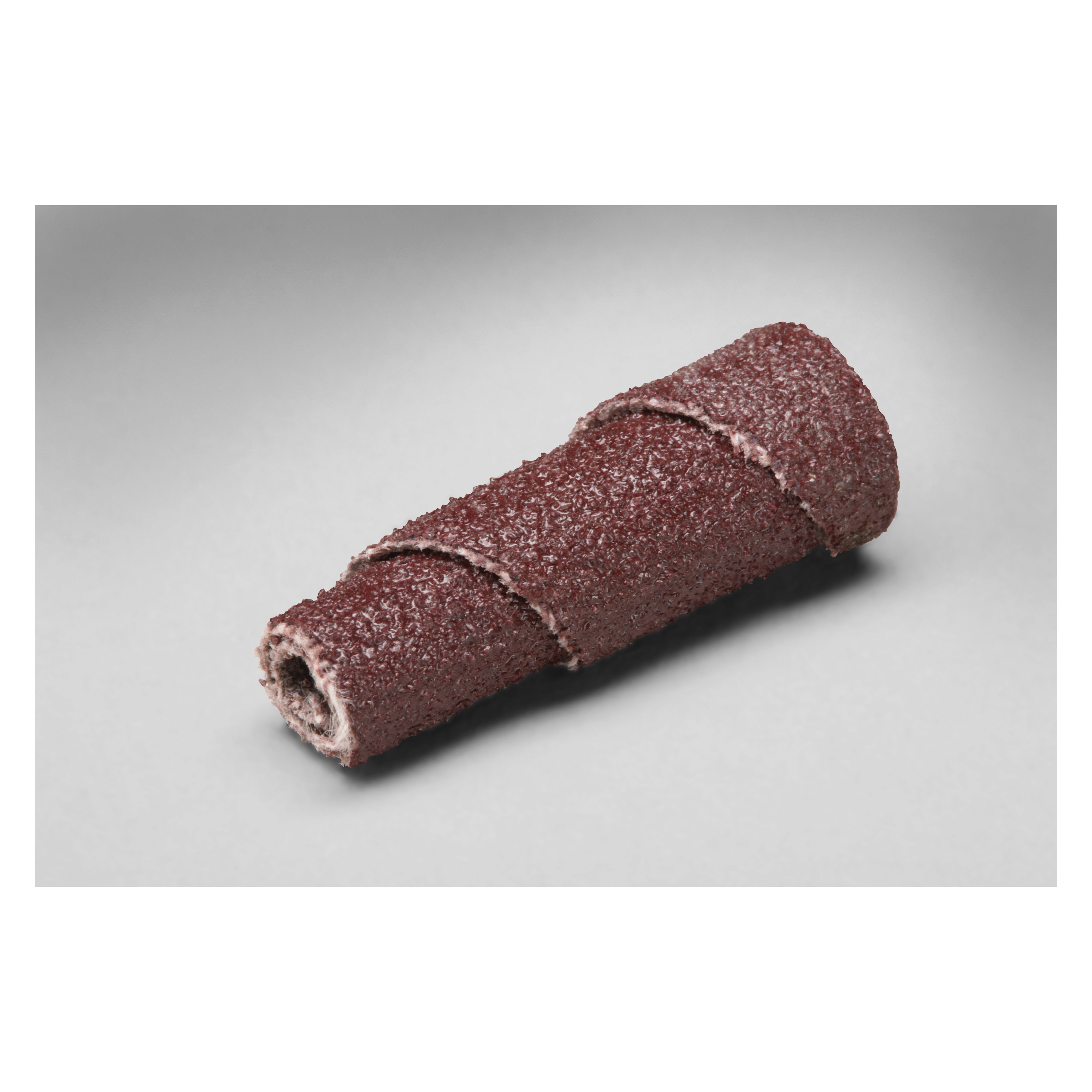 3M™ 051144-97239 341D Coated Full Tapered Coated Cartridge Roll, 3/8 in Dia x 1 in OAL, 1/8 in Dia Pilot Hole, 60 Grit, Aluminum Oxide Abrasive