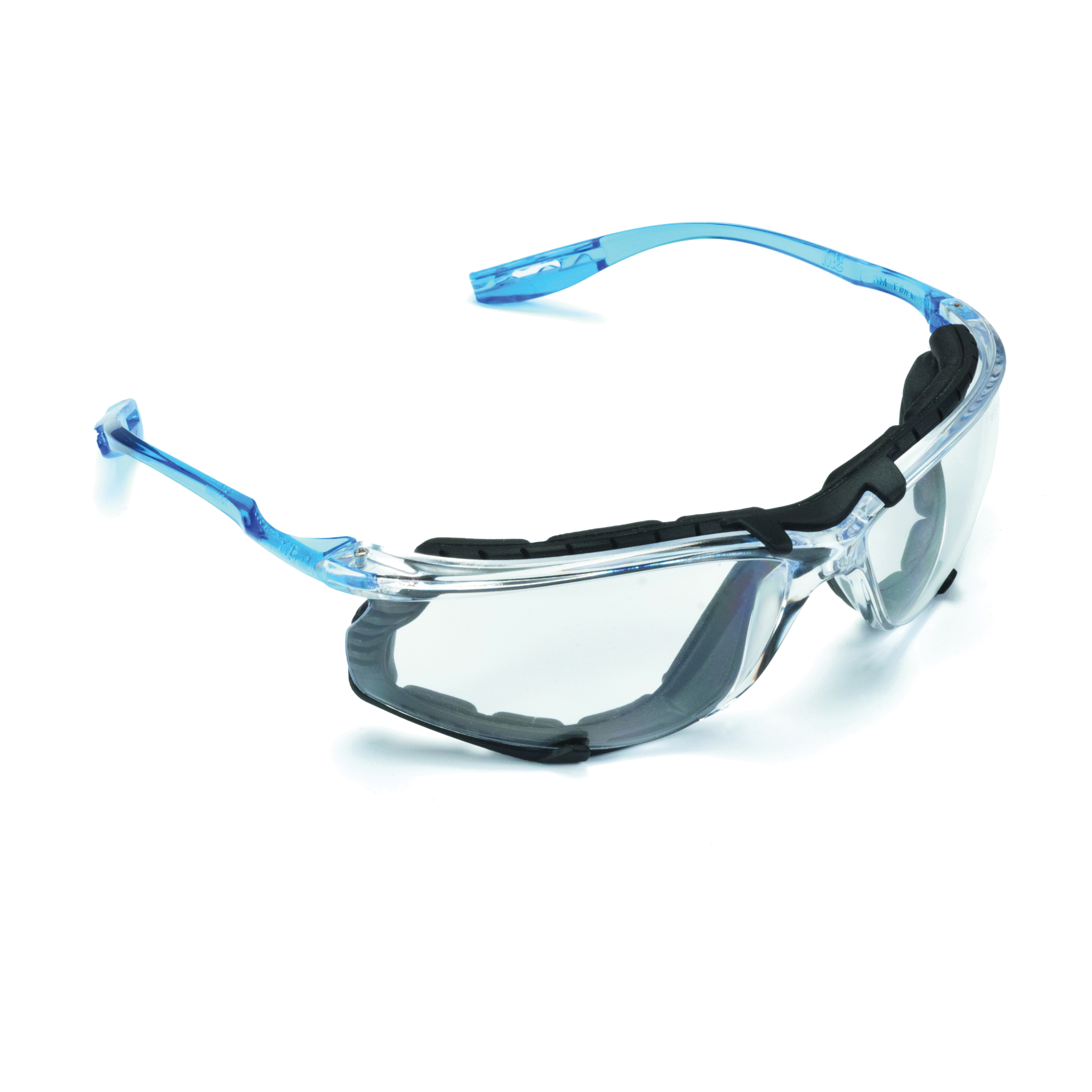 3M™ Virtua™ 078371-11872 Economy Protective Eyewear With Foam Gasket, Anti-Fog, Clear Lens, Frameless/Wrap Around Frame, Clear, Plastic Frame, Polycarbonate Lens, ANSI Z87.1-2015, CSA Z94.3
