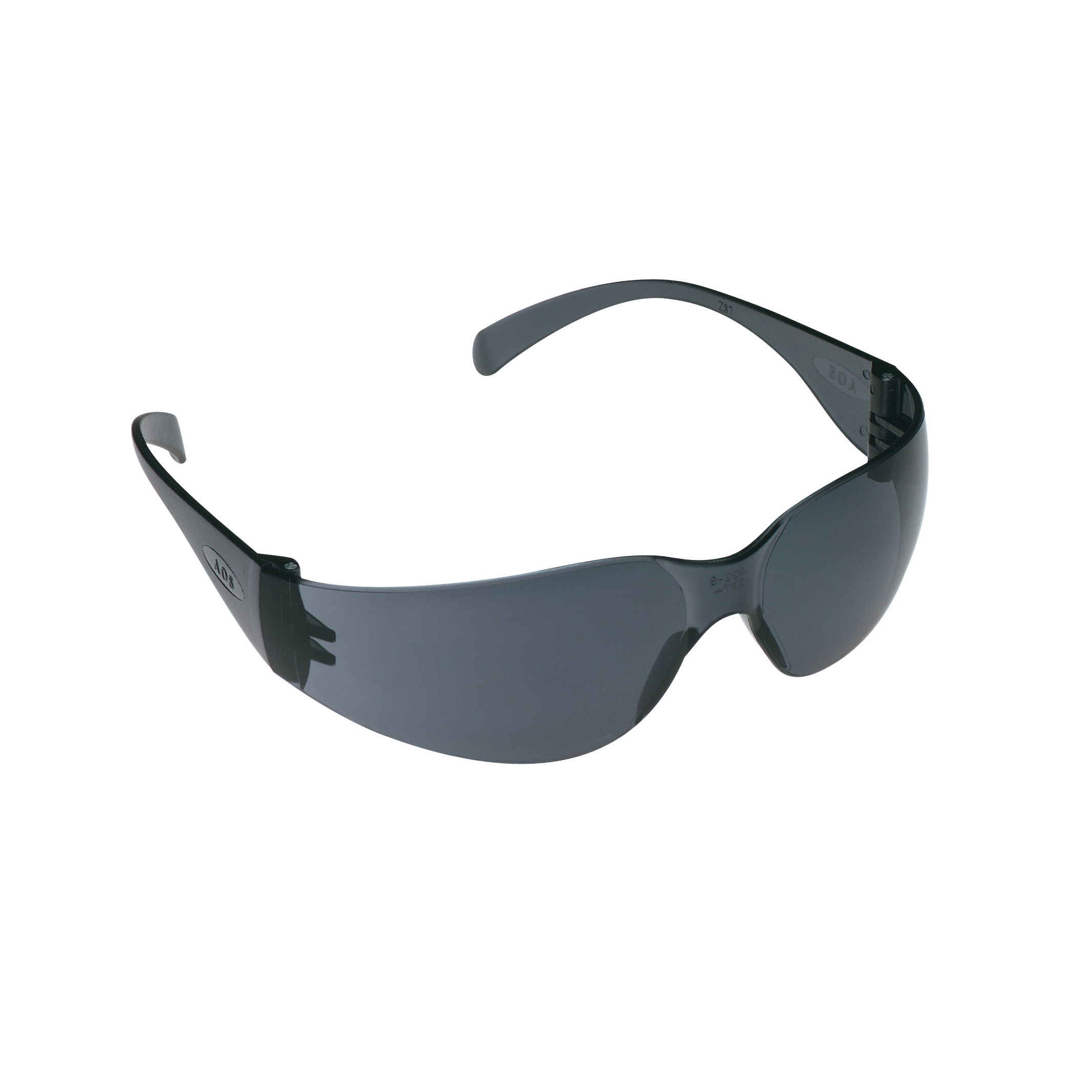 3M™ Virtua™ 078371-62102 Economy Protective Eyewear, Anti-Scratch/Hard Coat, Gray Lens, Frameless/Wrap Around Frame, Gray, Polycarbonate Frame, Polycarbonate Lens, ANSI Z87.1-2015