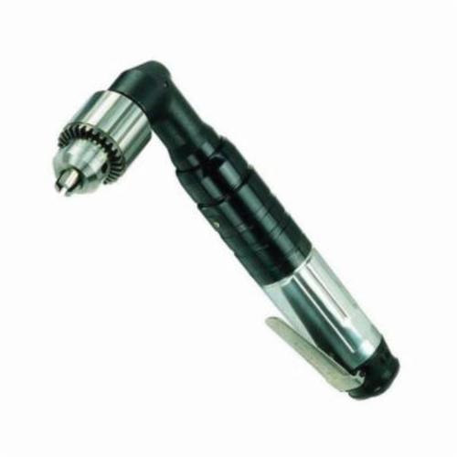 ARO® 7LN3A44 7 Series Right Angle Air Drill, 1/2 in Keyed Chuck, 3/4 hp, 26 cfm Air Flow, 90 psi, 11-1/8 in OAL