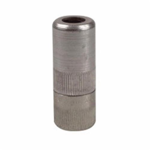 Alemite® 308730-A Narrow Hydraulic Coupler, 1/8 in Dia Nominal, Female NPTF, Rubber Seal/Steel