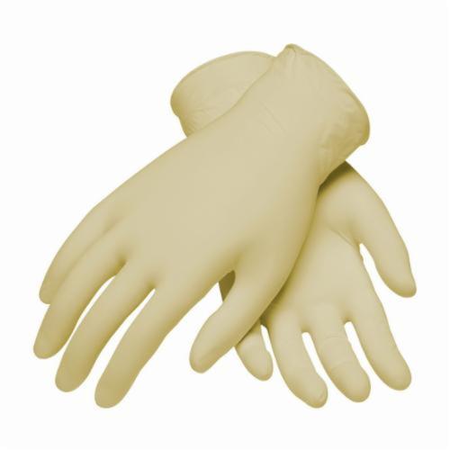 PIP® Ambi-dex® 62-321PF Disposable Gloves, Natural Rubber Latex, Natural, 9-1/2 in L, Powder Free, Fully Textured, 5 mil THK, Application Type: Premium Grade, Ambidextrous Hand