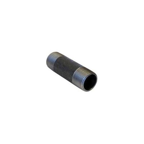 Beck® 0330042409 FIG 339 Pipe Nipple, 2-1/2 in Nominal, MNPT End Style, 5-1/2 in L, Carbon Steel, Black, SCH 40/STD, Welded, Domestic