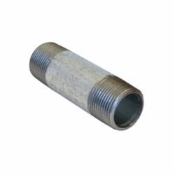 Beck® 0331010009 FIG 343 Standard Pipe Nipple, 3/8 in x 2 in L MNPT, Steel, Galvanized, SCH 40/STD, Welded