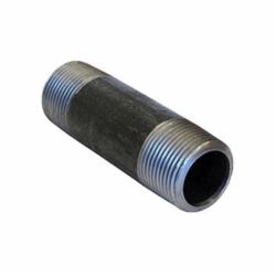 Beck® 0330509803 FIG 338 Pipe Nipple, 3/8 in Nominal, MNPT End Style, 2 in L, Steel, Black, SCH 80/XH, Welded, Domestic