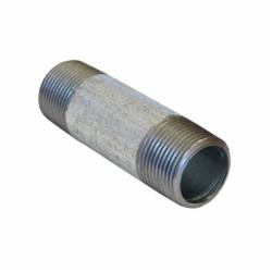 Beck® 0331005801 FIG 343 Standard Pipe Nipple, 1/4 in x 3 in L MNPT, Steel, Galvanized, SCH 40/STD, Welded