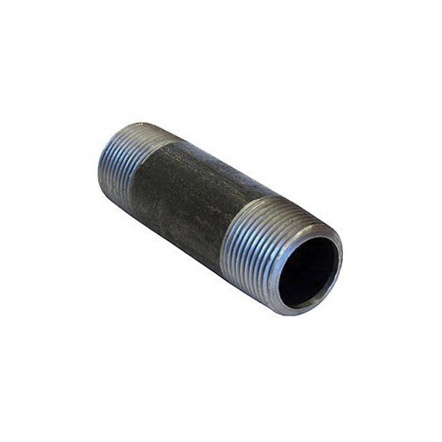 Beck® 0330530601 FIG 338 Pipe Nipple, 1-1/4 in Nominal, NPT End Style, 9 in L, Carbon Steel, Black, SCH 80/XH, Continuous Welded, Domestic