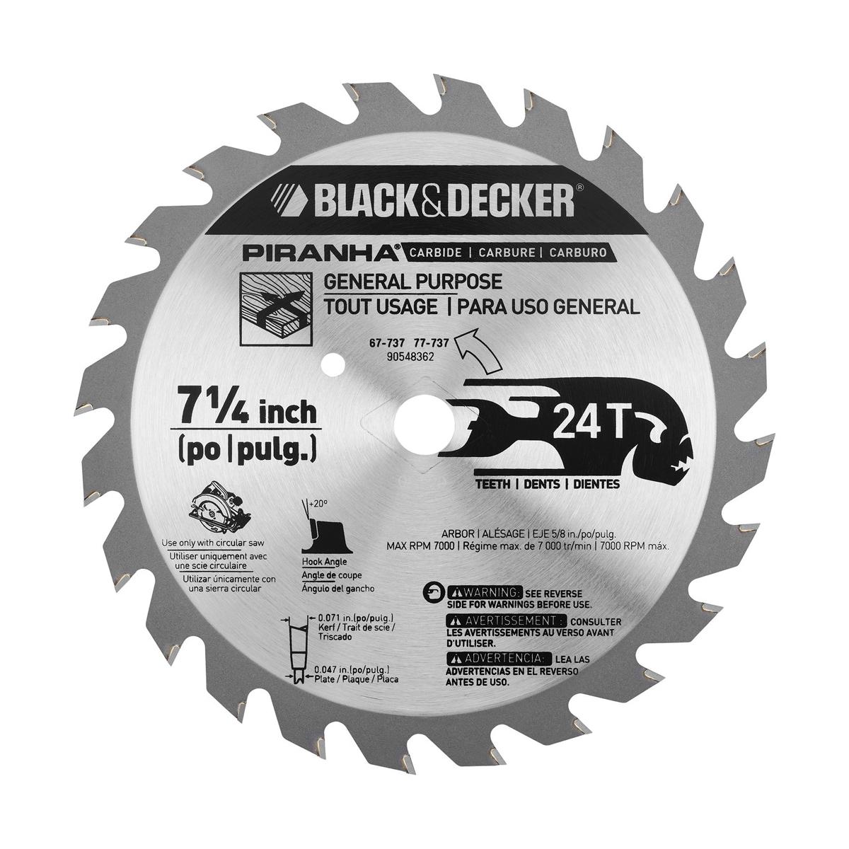 67-737 Conventional Circular Saw Blade 