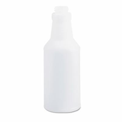 Boardwalk® BWK00032 Embossed Spray Bottle, 32 oz Capacity, HDPE, Clear