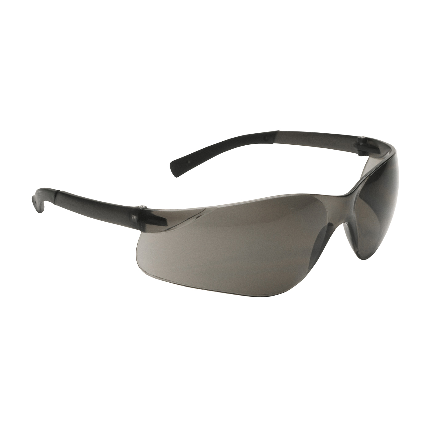 Bouton® 250-06-5501 Zenon Z13™ Lightweight Protective Glasses, Anti-Scratch, Gray Lens, Rimless Frame, Dark Gray, Polycarbonate Frame, Polycarbonate Lens, ANSI Z87.1+, CSA Z94.3
