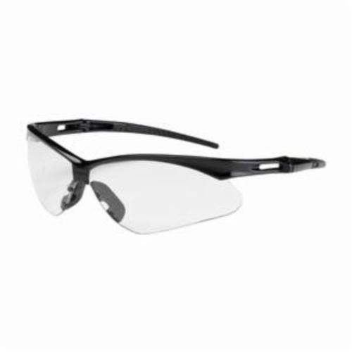 Bouton® 250-AN-10111 Anser™ 250-AN Dual Lens Safety Glasses With Adjustable Neck Cord, Anti-Fog, Clear Lens, Semi-Rimless Frame, Black, Polycarbonate Frame, Polycarbonate Lens, ANSI Z87.1+, CSA Z94.3