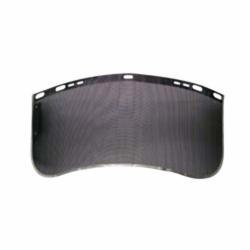 Bullard® 8S24 Flat Faceshield Visor With Aluminum Band, Black, Steel, 8 in H x 15 in W x 24 Mesh THK Visor, For Use With Brackets, Specifications Met: ANSI/ISEA Z87.1-2015/Z87-S