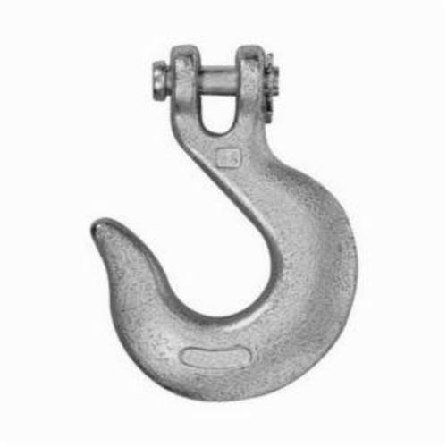 Apex® Covert T9401424 Slip Hook, 1/4 in Trade, 2600 lb Load, 43 Grade, Clevis Attachment, Forged Steel