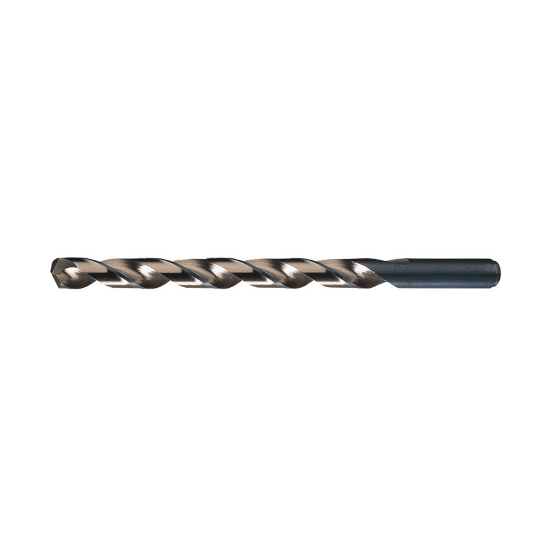 Chicago-Latrobe® 44822 520 Heavy Duty Taper Length Drill, 11/32 in Drill - Fraction, 0.3438 in Drill - Decimal Inch, 6-1/2 in OAL, M42 HSS-Co 8, Straw/Gold Oxide