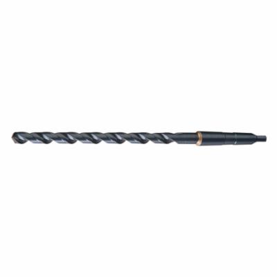 Chicago-Latrobe® 51404 110X Extra Length Heavy Duty Taper Shank Drill Bit, 5/8 in Drill - Fraction, 0.625 in Drill - Decimal Inch, #2 Morse Taper Shank Taper, HSS