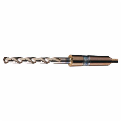 Chicago-Latrobe® 53036 510 Heavy Duty Taper Shank Drill Bit, 9/16 in Drill - Fraction, 0.5625 in Drill - Decimal Inch, #2 Morse Taper Shank Taper, M42 HSS-Co 8