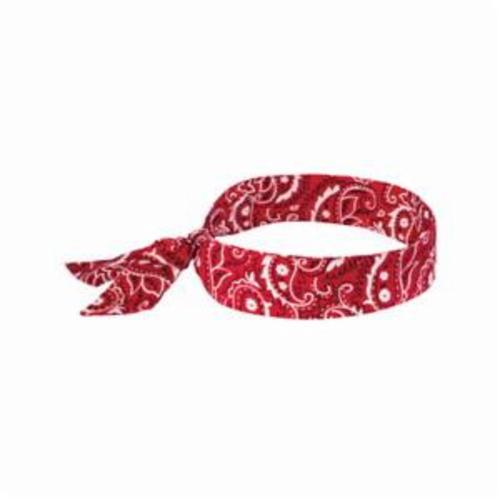Chill-Its® 12305 6700 Evaporative Cooling Bandana, Universal, Red Western, Polymer, Tie Closure