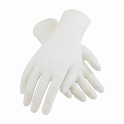 PIP® CleanTeam® 100-332400 Class 100 Single Use Clean Room Gloves, Nitrile, Natural, 9.6 in L, Powder Free, Textured Finger Grip, 5 mil THK, Ambidextrous Hand