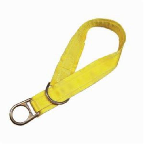 3M DBI-SALA Fall Protection 1003000 Temporary Cross Arm Strap, 3 ft L x 3 in W, Polyester/Steel, Yellow