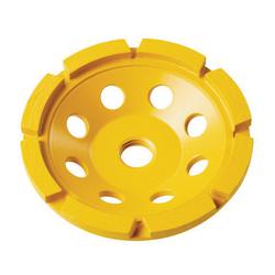 DeWALT® XP™ DW4771 Single Row Cup Grinding Wheel, 7 in Dia x 5/8 in THK, Diamond Matrix Abrasive
