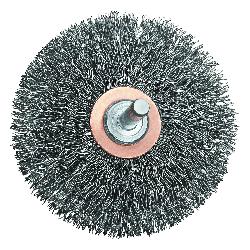 DeWALT® HP™ DW49007 Flared Wheel Brush, 2 in Dia Brush, 1/2 in W Face, 0.014 in Dia Crimped Filament/Wire