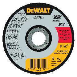 DeWALT® DWA8952F XP™ Type 1 Cut-Off Wheel, 5 in Dia, 7/8 in Center Hole, Aluminum Oxide Abrasive