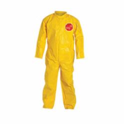 DuPont™ QC120BYL Standard Coverall With Open Wrist and Ankle, Yellow, 10 mil Tychem® 2000