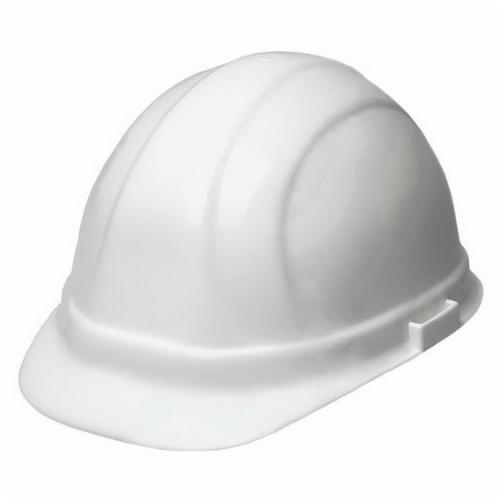 ERB® 19951 OMEGA II® Front Brim Hard Hat, SZ 6-1/2 Fits Mini Hat, SZ 8 Fits Max Hat, HDPE, 6-Point Woven Nylon Suspension, ANSI Electrical Class Rating: Class C, E and G, ANSI Impact Rating: Type I, Mega Ratchet Adjustment