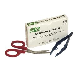 First Aid Only® 17-005 Scissor and Forcep Pack