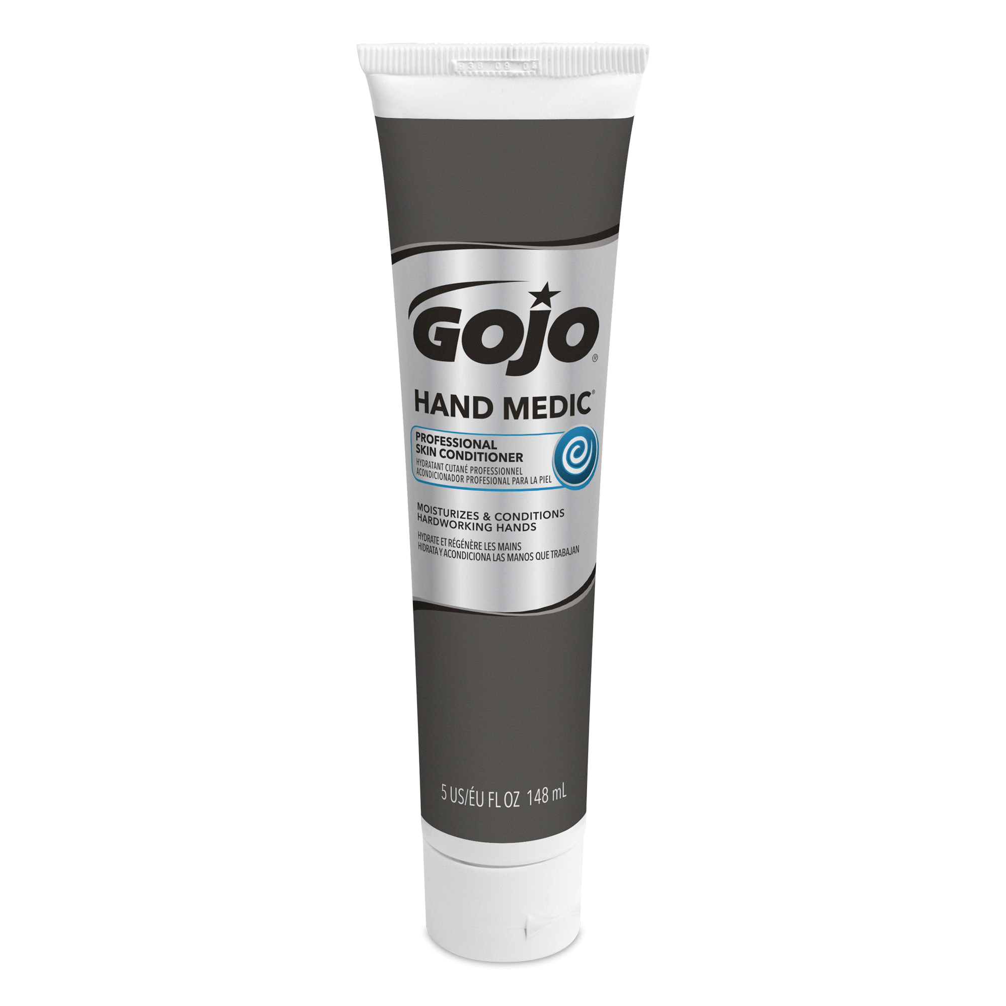 GOJO® 8150-12 HAND MEDIC® Professional Skin Conditioner, 5 oz, Tube, Liquid, Fragrance Free, Opaque/White