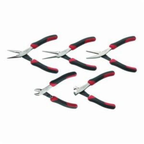 GEARWRENCH® 82100 Mixed Mini Plier Set, 5 Pieces, Serrated Jaw Surface