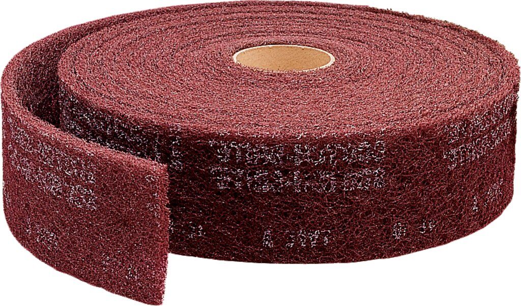 3M™ 00291 Clean and Finish Roll, 30 ft L x 2 in W, Fine Grade, Aluminum Oxide Abrasive