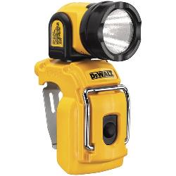 DeWALT® DCL510 Rechargeable Worklight With Kick Stand and Pivoting Head, LED Bulb, Polypropylene Housing, 130 Lumens