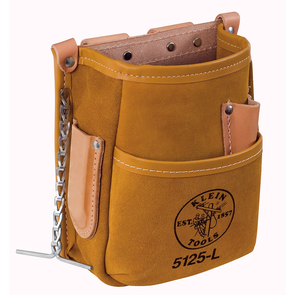 klein tool pouch leather