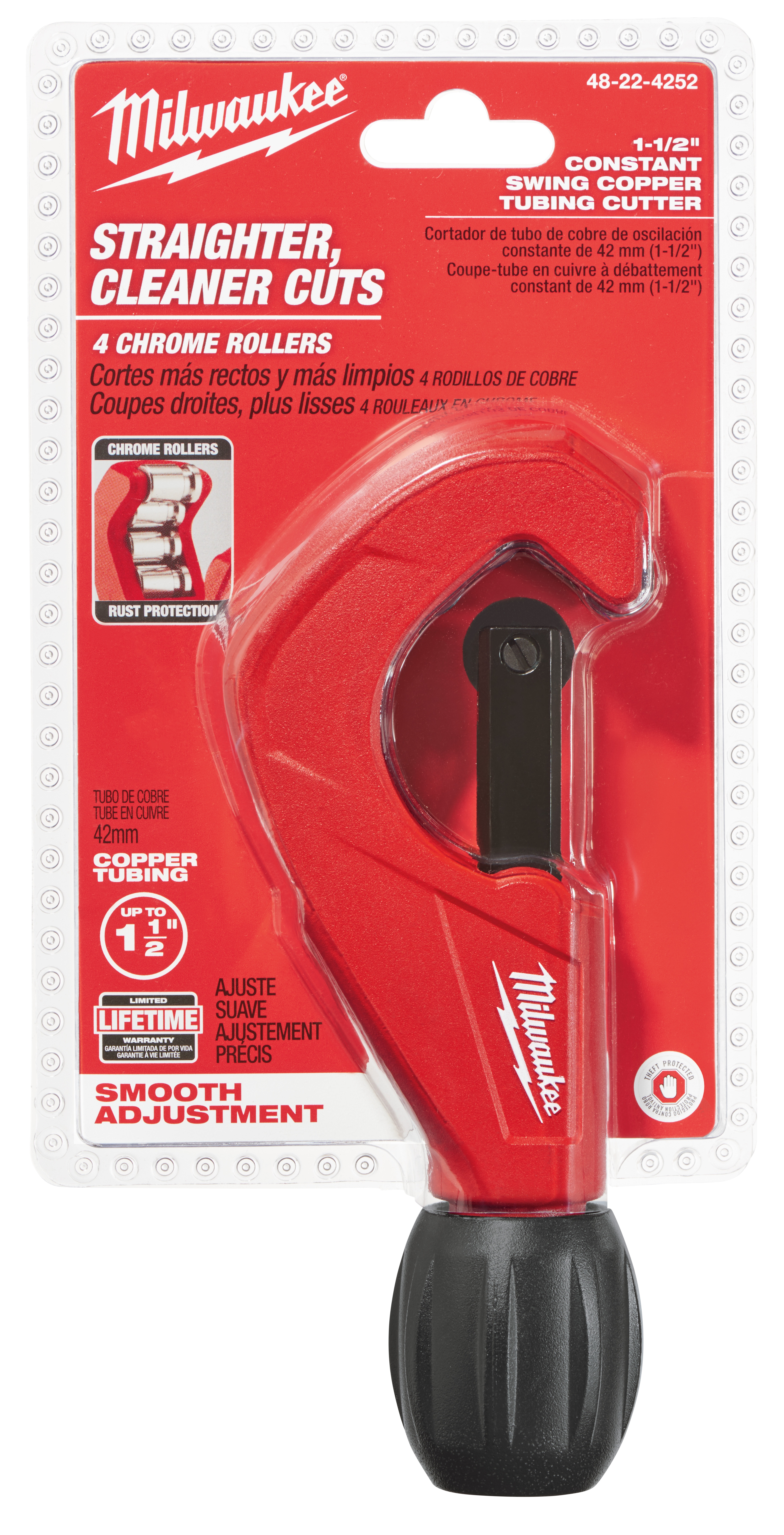 Milwaukee® 48-22-4252 Constant Swing Tubing Cutter, 1-1/2 in Nominal, 1.7 in W Jaw