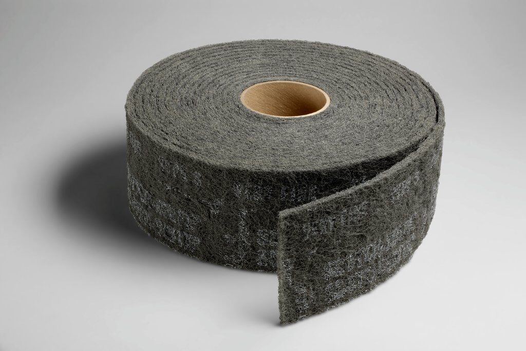 3M™ 00270 Clean and Finish Roll, 30 ft L x 4 in W, Very Fine Grade, Silicon Carbide Abrasive
